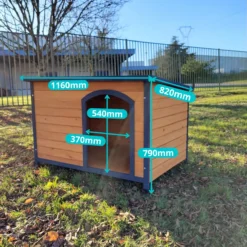 Niche Natura pour chien Toit Plat taille XL