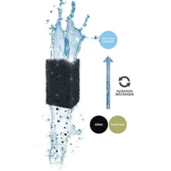 Pack cartouches filtrantes Water Clear & Protection, Water Bio-Bact et Water Foam taille M - Ciano