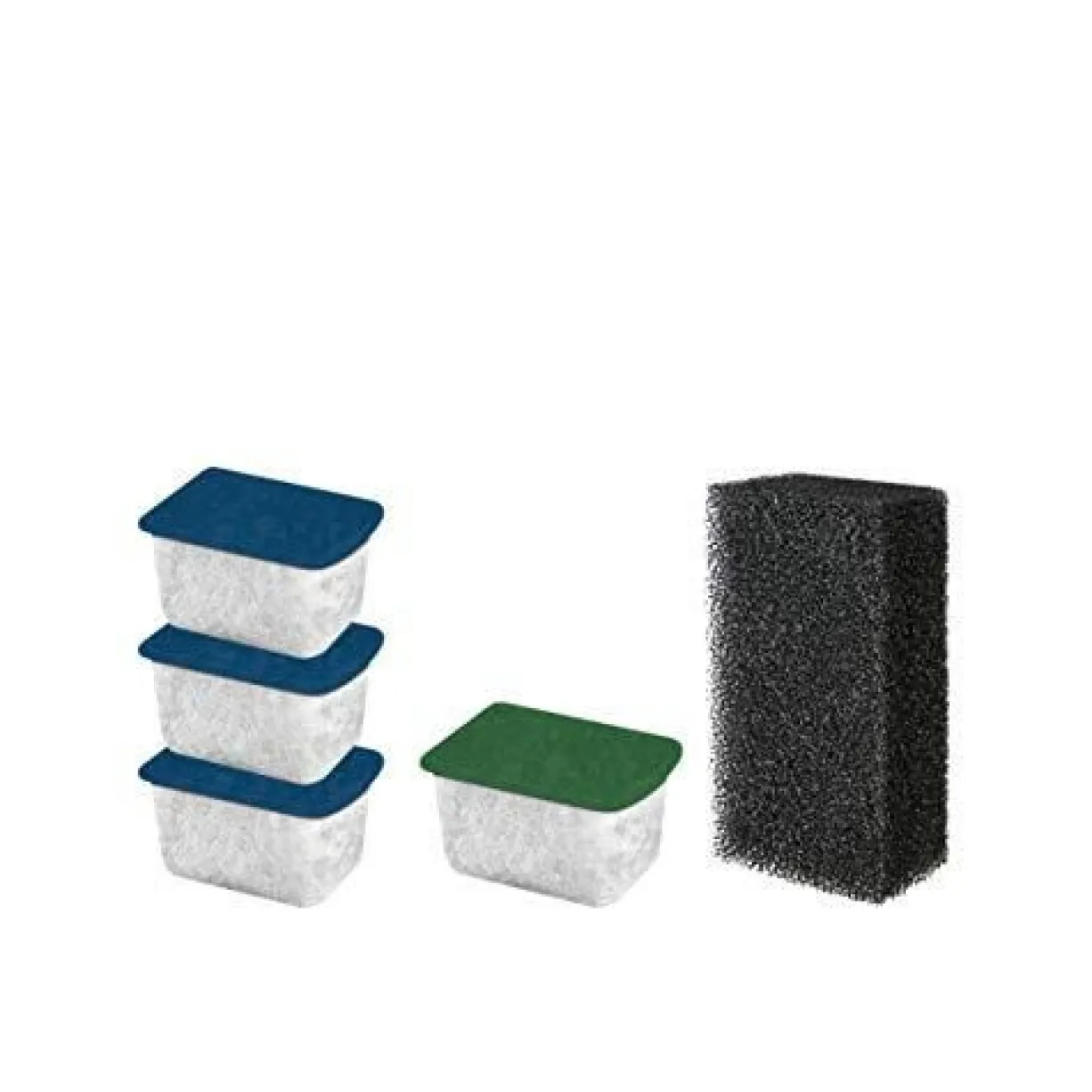 Pack cartouches filtrantes Water Clear & Protection, Water Bio-Bact et Water Foam taille S - Ciano