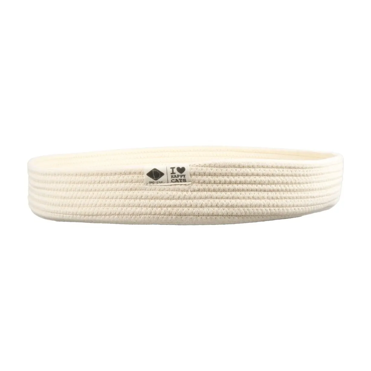 Panier pour chat en corde de coton doux Jess beige - D&D Home