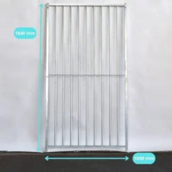 Panneau Barreaux Standard pour construction chenil en kit 100 x 184 cm - KeniLux