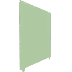 Paroi latérale en plastique pour cages à oiseaux de 90 et 120 cm verte - 2GR
