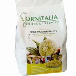 Perle morbide fruits verts pour oiseaux 9kg - Ornitalia