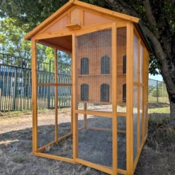 Pigeonnier en bois Huppé toit shingle vert 12 pigeons