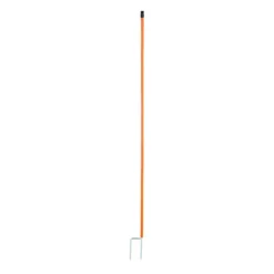 Piquet pour filet poulailler double pointe orange 106cm PoultryNet - Kerbl