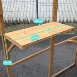 Plateforme en bois pour catio modulable chat « Kat’Venture »