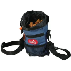 Poche à friandises chien 2 en 1 Bivouak bleue - Zolux