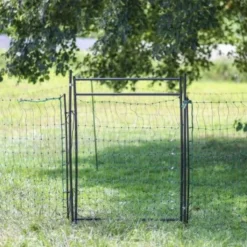 Porte pour filet poulailler électrifiable jusqu’à 90 cm - Kerbl