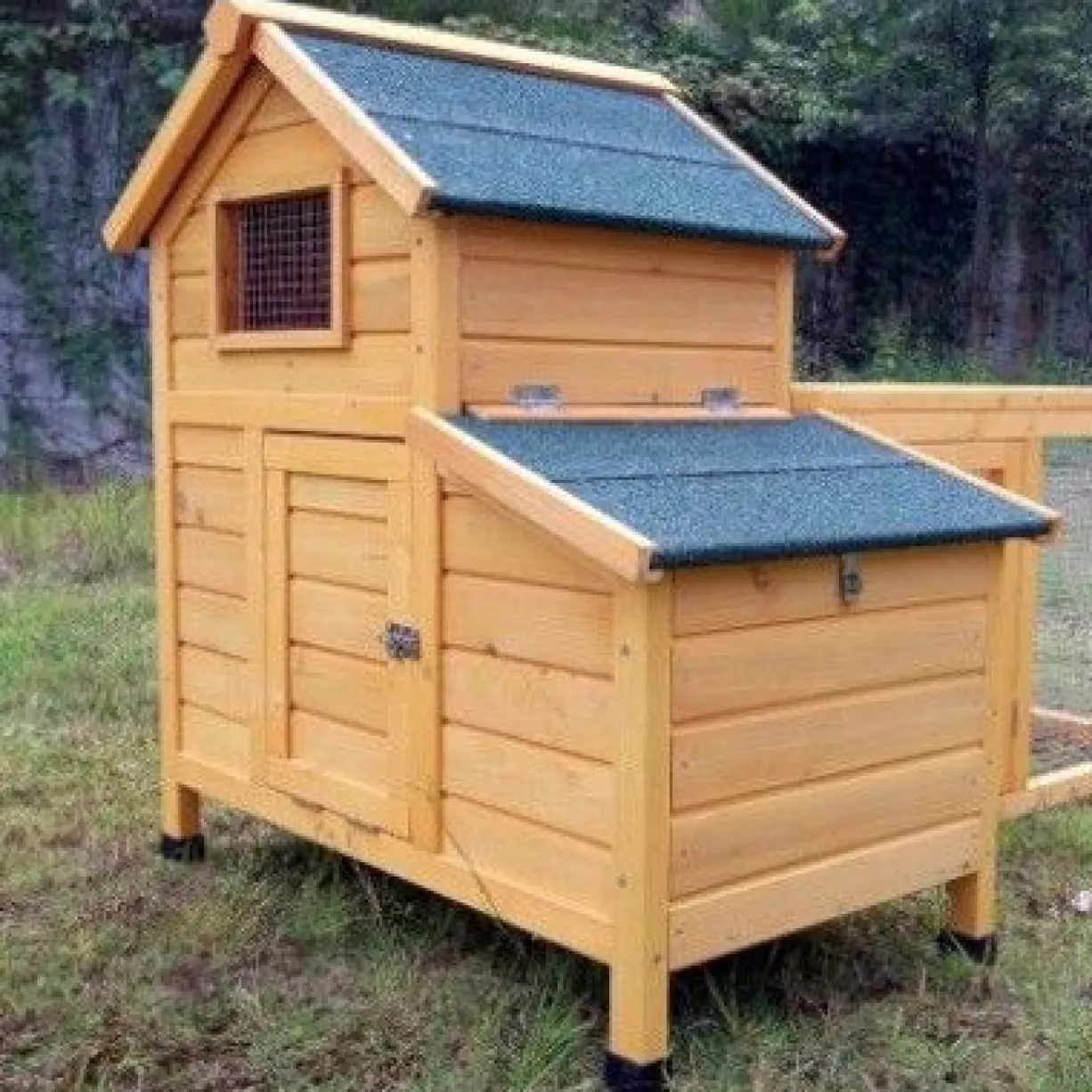 Poulailler Bantam L toit shingle 1 à 2 poules