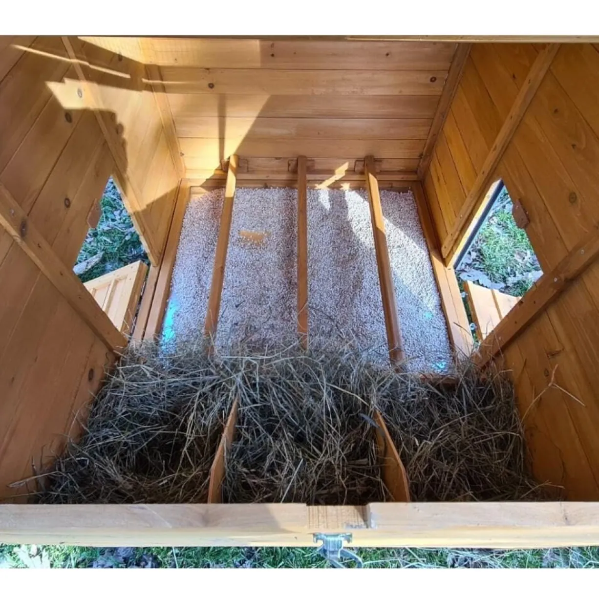 Poulailler Farmer XL toit tôle jusqu’à 10 poules Bois FSC