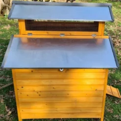 Poulailler Farmer XL toit tôle jusqu’à 10 poules Bois FSC