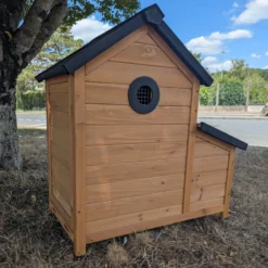 Poulailler Mini Burma jusqu’à 2 poules toit shingle noir