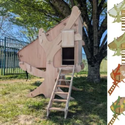 Poulailler Oeucacia arbre jusqu’à 6 poules