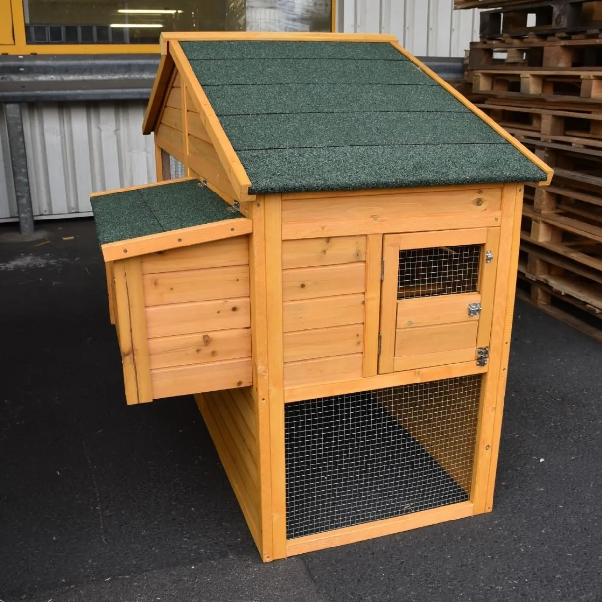 Poulailler Orava toit shingle ouvrant jusqu’à 4 poules