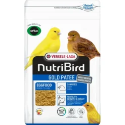 Pâtée aux œufs pour canaris NutriBird Gold Patee jaune 1kg - Versele Laga