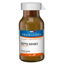 Reptil'mines tortue et reptiles flacon de 15g - Francodex