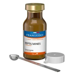Reptil'mines tortue et reptiles flacon de 15g - Francodex