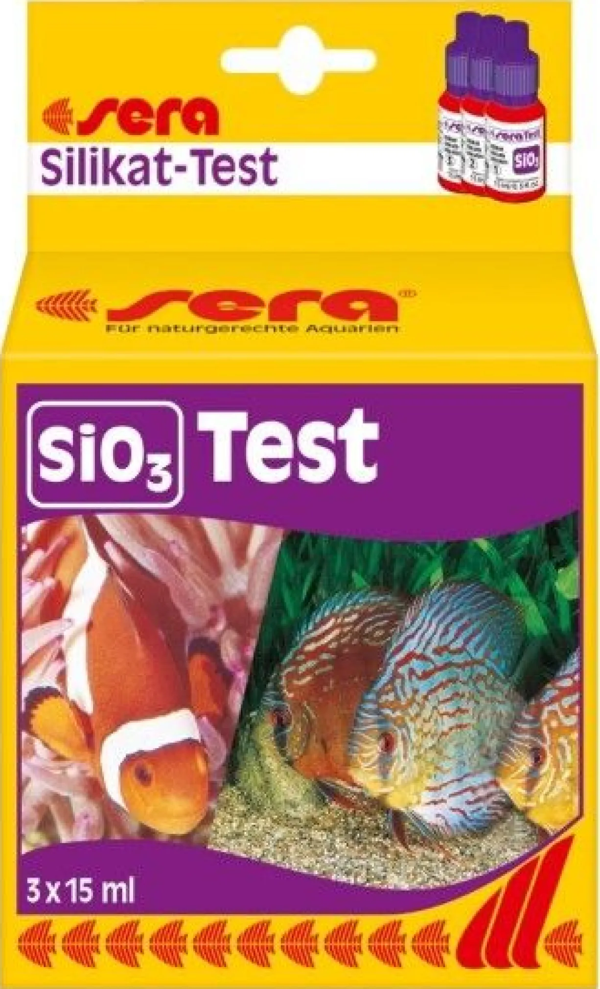 sera test silicates (SiO3)