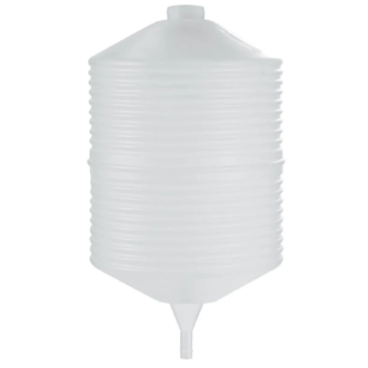 Siphon en plastique blanc pour abreuvoir poule sur pieds 30L - River Systems