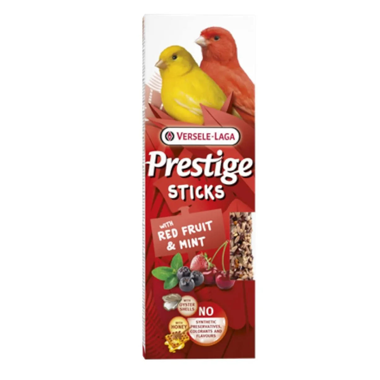 Sticks pour canaris fruits rouges et menthe Prestige Sticks 60g par 2 - Versele Laga