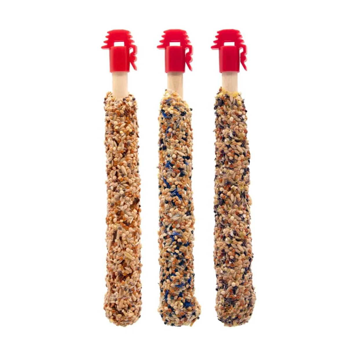 Sticks pour petites perruches trois goûts Prestige Sticks Triple Variety 90g par 3 - Versele Laga