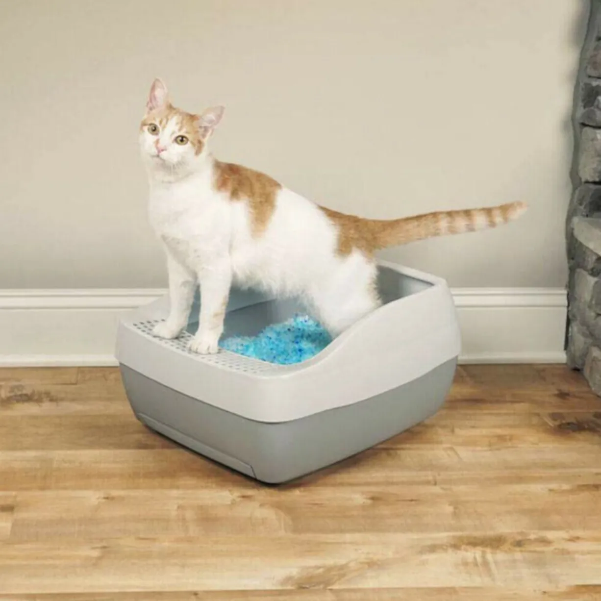 Tapis absorbants pour bac à litière chat Crystal Deluxe x 4 - PetSafe