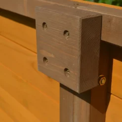 Terrasse pour niche chien bois universelle XL