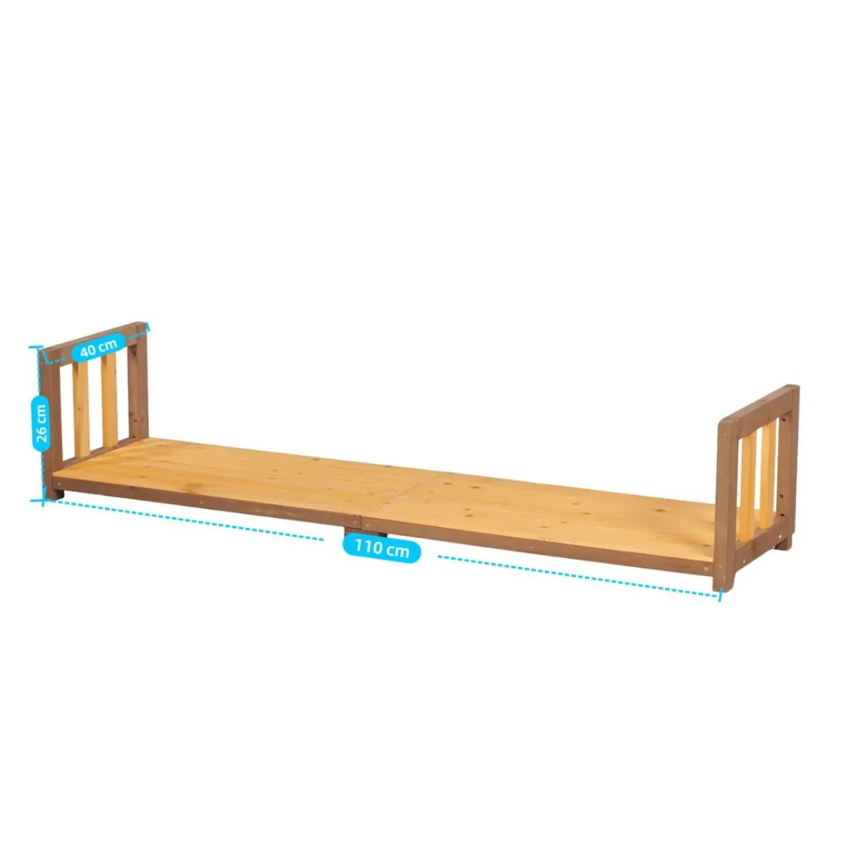 Terrasse pour niche chien bois universelle M