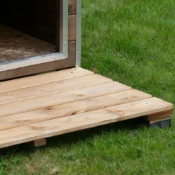 Terrasse universelle pour niche chien 125 x 52 cm