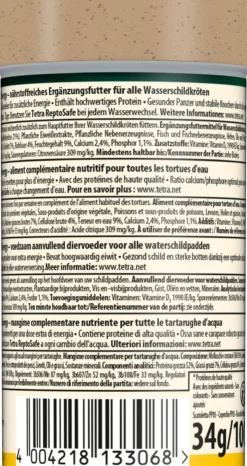 Tetra Reptomin Energy 100ML pour Tortues Aquatiques