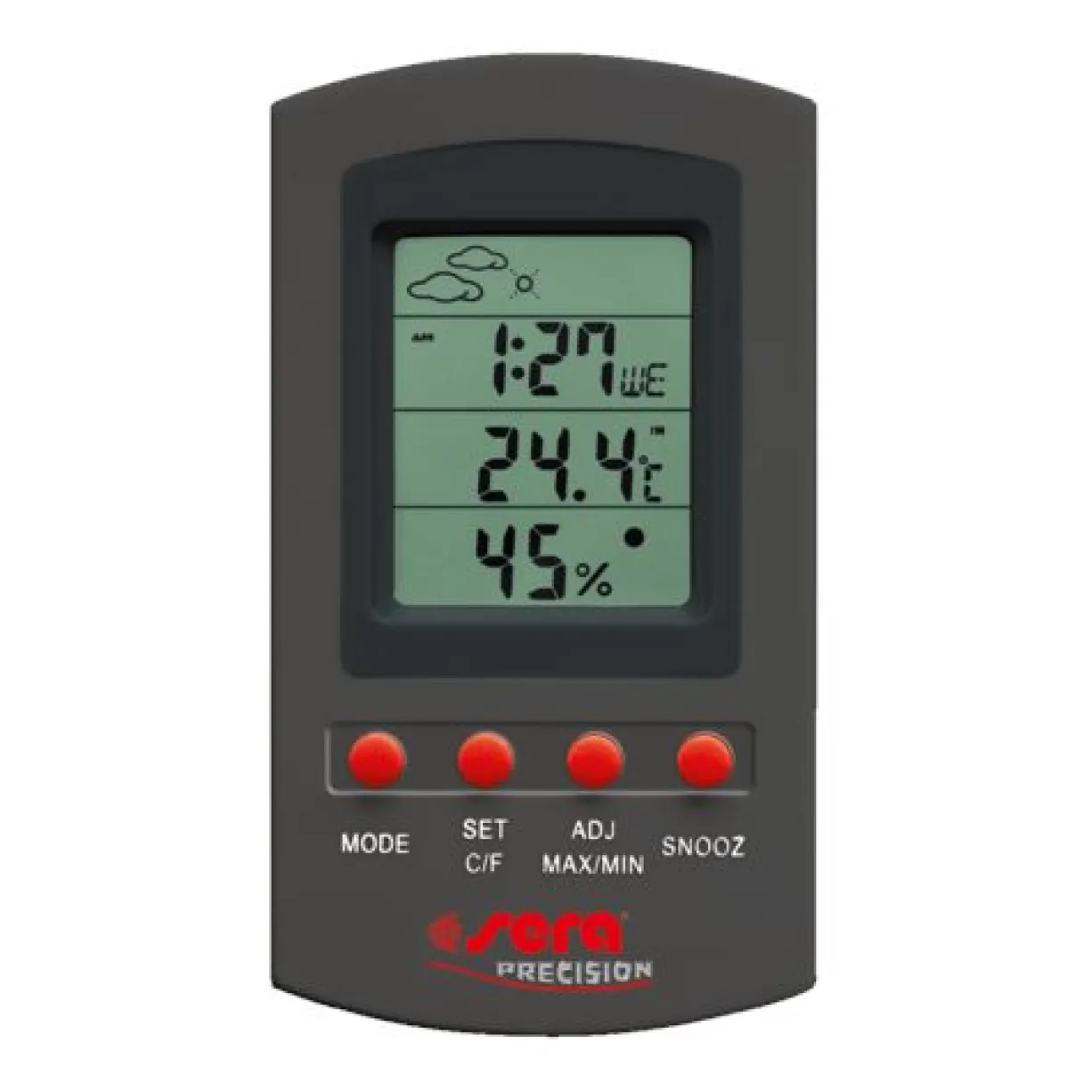Thermomètre hygromètre digital pour terrarium - Sera