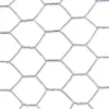 Zen Farm Grillage poule en acier galvanisé à chaud triple torsion 25m x 1m épaisseur 0,8 mm