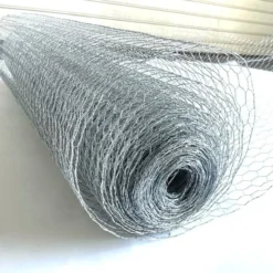 Zen Farm Grillage poule en acier galvanisé à chaud triple torsion 25m x 1m épaisseur 0,8 mm